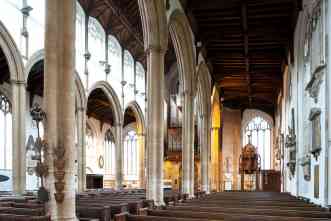 Scholars study 500-year-old canopy for baptismal font in English church