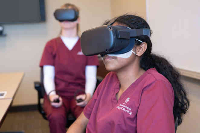 Experience without consequences: Technology trains new A&M nurses